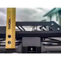 Porte-bagages de toit de voiture avec échelle, acier robuste, lumières LED, capacité de charge de plus de 300 kg, pour Jeep Wrangler JL 4 portes