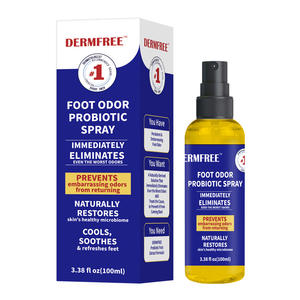 Vente en gros de haute qualité Soulagement de la douleur Formule naturelle antifongique Spray de soin des pieds d'athlète anti-démangeaisons - Product Image 1