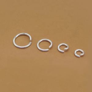 0,4-1,2mm de espesor 925 plata esterlina suave duro abierto anillos de salto accesorios de joyería para DIY fabricación de joyas 2mm 3mm 4mm 5mm 6mm 7 - Product Image 3
