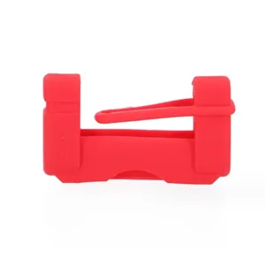 Phổ quát dây an toàn xe hơi khóa Clip Bảo vệ Silicone nút nội thất trường hợp chống trầy xước phụ kiện an toàn