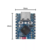 Waveshare ESP32-S3 ZERO Mini Module de carte de développement Processeur S3FH4R2 double cœur avec prise en charge WiFi et Bluetooth 5