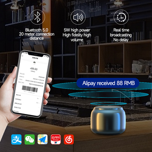 <span class=keywords><strong>K5</strong></span> Mini portátil para altavoz Bluetooth con iluminación LED RGB Audio de escritorio conveniente y batería de larga duración - Product Image 6