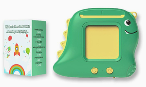 GY Dinosaur Bilingual Talking Flash Cards Juguete de aprendizaje Musical Aprendizaje de inglés para niños 4GB Memoria Juguete educativo - Product Image 2
