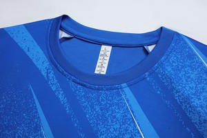 Maillot de football personnalisé Coupe du Monde 2026 coupe ample et oversize, maillot d'entraînement vierge en maille par sublimation, ensemble de football de haute qualité - Product Image 3