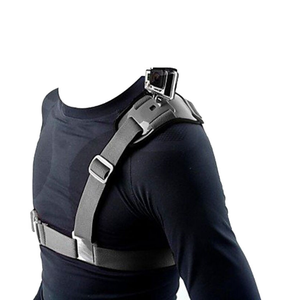 Adaptateur de ceinture de harnais de poitrine à bandoulière unique pour <span class=keywords><strong>GoPro</strong></span> <span class=keywords><strong>Hero</strong></span> 1 2 3 3 + <span class=keywords><strong>4</strong></span> caméra xiaomi Yi accessoires de caméra - Product Image 1