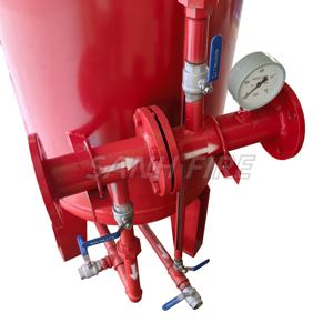 Mousse de dosage haute pression <span class=keywords><strong>200L</strong></span> à 5000L Réservoir de mousse pour système d'extinction d'incendie Réservoir à <span class=keywords><strong>vessie</strong></span> verticale - Product Image 5