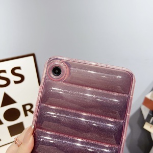 Étui transparent scintillant pour tablette <span class=keywords><strong>Samsung</strong></span> <span class=keywords><strong>Tab</strong></span> S10+ S9 A9 Plus S8 S7 <span class=keywords><strong>A8</strong></span> A7 S6 Lite, coque en silicone souple transparente - Product Image 6