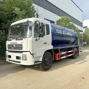 รถบรรทุกดูดสิ่งปฏิกูล Dongfeng 4x2 12 คิว พร้อมถังเก็บแบบพ่วง ยูโร 2 190 แรงม้า สำหรับขาย - Product Image 2