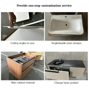 Bathroom Vanities Home Remodeling Vanity with Modern Luxury Bathroom Furniture Vanitiesre <b>Cabinet</b> Set Interior Design Idea - Product Image 6