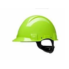 3M™ <b>Hard</b> <b>Hat</b> UVicator Ratchet Non-Vented 1000V Dielectric Green G3001MUV1000V-GP for Construction Industry HDPE Leather - Product Image 1