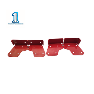 Bisagra Plana Industrial de Alta Resistencia de Aleación de Aluminio Roja para Escalera Plegable, Accesorio de Repuesto para Reparación de Escaleras - Product Image 4