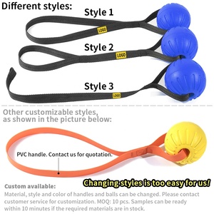 <span class=keywords><strong>Pelota</strong></span> de Entrenamiento Interactiva <span class=keywords><strong>para</strong></span> Mascotas, Moderna y Duradera, Hecha de EVA Ecológica, <span class=keywords><strong>con</strong></span> Asa de <span class=keywords><strong>Cuerda</strong></span>, Juguete Masticable Interactivo <span class=keywords><strong>para</strong></span> Perros, <span class=keywords><strong>con</strong></span> Logotipo Personalizado - Product Image 2