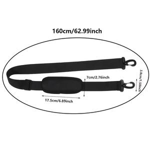 Correa de hombro ajustable larga y ancha para cámara, correa de repuesto de nailon ajustable con almohadilla acolchada - Product Image 2