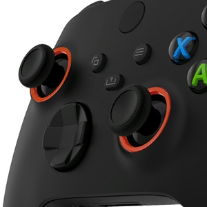 Anneaux d'accentuation de remplacement orange vif personnalisés pour coque EXtremeRate ASR pour manette Xbox Series X/S - Product Image 3