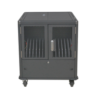 Chariot de recharge portable 30 ports, type C USB AC, pour téléphones et ordinateurs portables, avec verrouillage, pour équipement éducatif