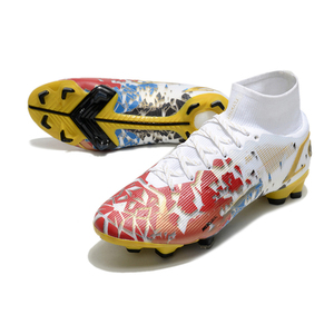 <span class=keywords><strong>Botas</strong></span> <span class=keywords><strong>de</strong></span> <span class=keywords><strong>Fútbol</strong></span> para Hombre en Oferta, Botines <span class=keywords><strong>de</strong></span> <span class=keywords><strong>Fútbol</strong></span> <span class=keywords><strong>de</strong></span> Tobillo Alto con Tacos Largos para Entrenamiento al Aire Libre - Product Image 2