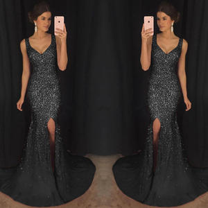 派对分体亮片长舞会礼服优雅Para Fit晚礼服性感礼服 - Product Image 5