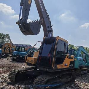 Excavatrice sur chenilles Volvo EC140 d'occasion, 14 tonnes, moteur Kawasaki 36,8 kW, capacité de la benne de 0,66 m³, pompe, roulement pour inspection vidéo - Product Image 2