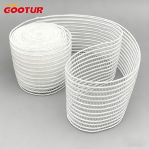 ตาข่ายยืดหยุ่นพรีเมียมพร้อมส่ง ขนาด 1.5-6 ซม. - สีขาว สแปนเด็กซ์ โปร่งใส แบบตาข่าย สำหรับรัดเอวด้านใน - Product Image 1