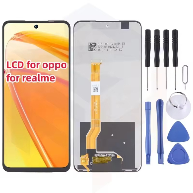 Amoled Touch Screen Digitizer Assembly for Oppo Realme C55 C67 A58 4G K11X A1 A79 A98 5G