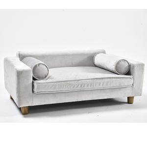 أريكة قطيفة بتصميم حديث من Petstar ، أثاث كلاب صغيرة كبيرة ، حيوان أليف قصير - Product Image 1