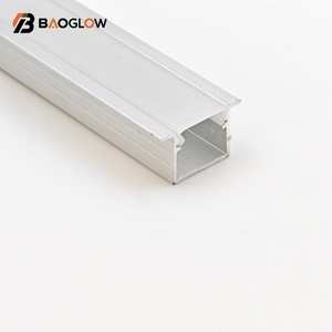 Style tendance : Bande LED encastrée au sol 12*10, personnalisable, pour profilé LED de plafond en aluminium, IP67, néon - Product Image 4