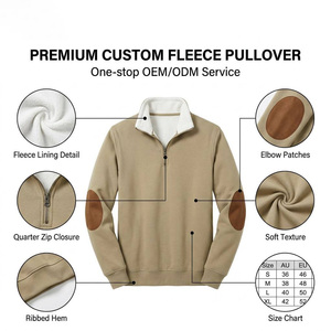 Nouveau sweat-shirt décontracté pour <span class=keywords><strong>homme</strong></span> à col montant et fermeture éclair quart de tour, idéal pour les activités sportives en extérieur, produit phare - Product Image 2