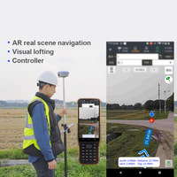 Récepteur GNSS RTK haute précision avec système de relevé vidéo 5.0 natif Cloud PointSky Service Fusion Terre-Intérieur PointX