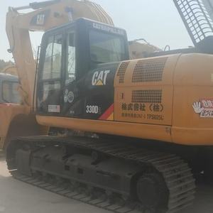 Excavatrice sur chenilles hydraulique d'occasion 330D2, bon état, réduction, moteur, boîte de vitesses, capacité de la benne 30 tonnes, poids opérationnel - Product Image 4