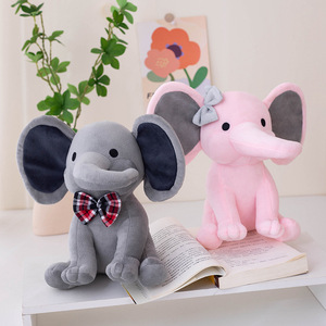 Oyuncaklar mini küçük yumuşak doldurulmuş hayvan peluş bebek dekorasyon mezuniyet kap hediye fil öğrenciler için - Product Image 2