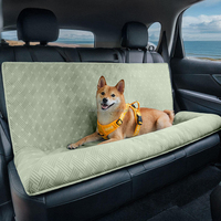 Zozooy Siège de Voiture pour Chien Grand Modèle, Lit de Voyage Rafraîchissant pour Siège Arrière, Spacieux, Durable, Lavable, Facile à Nettoyer, Idéal pour les Roadtrips