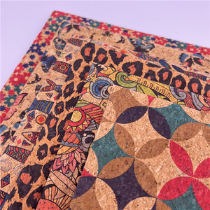 Impression personnalisée tissu <span class=keywords><strong>de</strong></span> liège tissu <span class=keywords><strong>de</strong></span> liège naturel véritable cuir <span class=keywords><strong>de</strong></span> liège pour sacs portefeuille chaussures couverture <span class=keywords><strong>de</strong></span> cahier porte-clés artisanat ceintures - Product Image 2