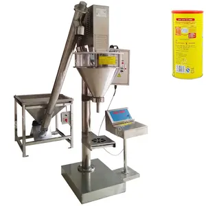 Multi-Functional Semi-Automatic Coffee Plastic Bag Filler Auger Salt Powder Filling Machine For Sachet