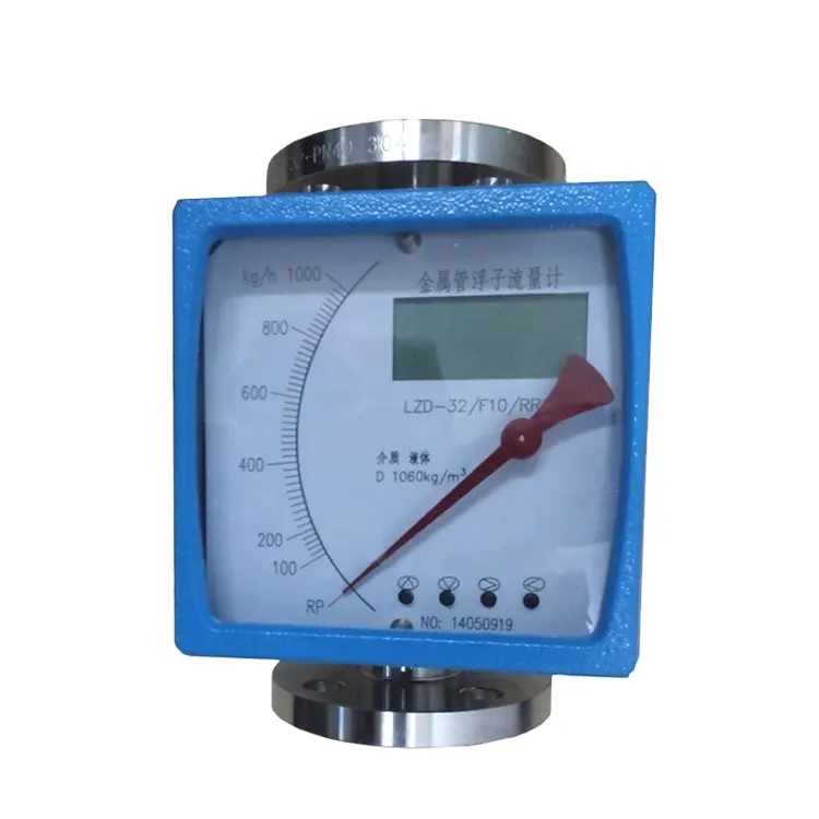 Regolatore di gas azoto ad alta temperatura 600l/h 4-20mA di alta qualità con flussometro