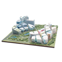 Service d'impression 3d en couleur architecture de bâtiment souvenir réaliste cadeau de temple personnalisé