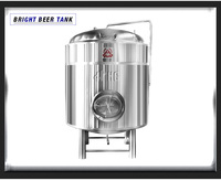 Fermenteur conique à double enveloppe en acier inoxydable SUS304 de 2000 L pour brasserie