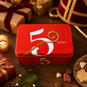 Food Grade Eco-Friendly Recyclable Rectangular Christmas Tinplate <b>Box</b> Custom Logo Printed <b>Metal</b> Hook for Holiday Candy Sweets - Product Image 2