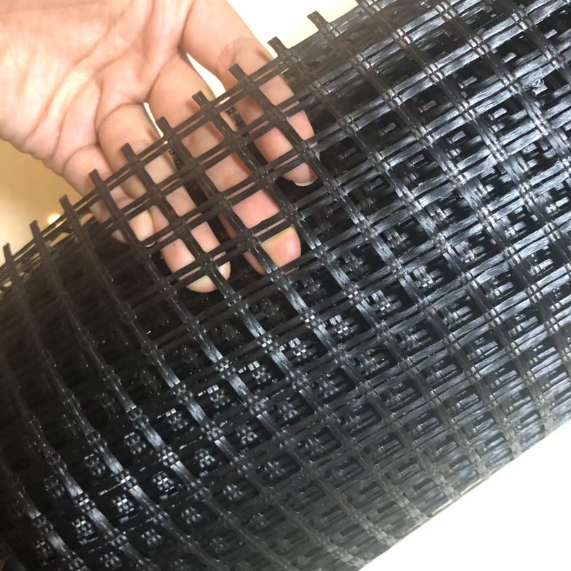 NUOLIAN Brand Fiberglass Geogrid Driveway Road