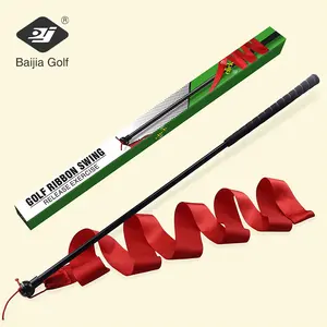 Venta caliente Golf Color Ribbon Swing Trainer Portable Full Swing Practice Golf Swing Speed Stick Golf Aid
