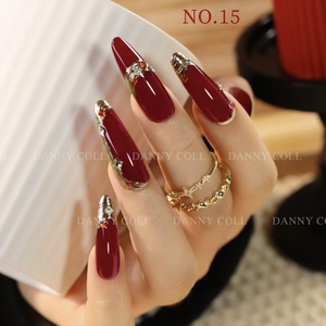 Lot de 30 vernis à ongles gel UV rouges sans HEMA, séchage rapide, pour manucure - Product Image 6