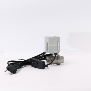 工厂价格通河A20-T20-S2-C <span class=keywords><strong>3</strong></span>/4 ''双向NPT SS304高品质欧洲旋塞电动球阀 - Product Image 2