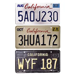 Amerikaanse Licence Plate Florida Auto Kenteken Plaat Reflecterende Folie Voertuig Registratie Platen Voor Motorfiets