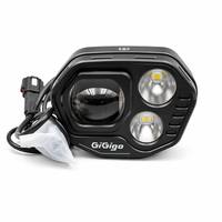 Feux LED de style Baja pour Light Bee X Ultra Bee GiGigo Gi03, commande par guidon/câble, triple lentille, étanche IP68, prise