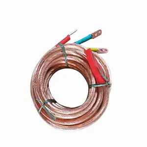 25Mm2 Flexible Earth Yellow & Green 10Mm Ground Cable Copper Wire For Coil Winding