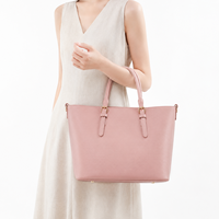 Sac à bandoulière de luxe pour femme, en PU imperméable, avec ouverture supérieure, doublure en polyester, sac à main simple pour le quotidien, les courses et les trajets.