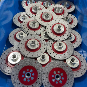 Disque de meulage de coupe de carreaux diamantés brasés sous vide de 4 pouces bon marché disque de coupe en grès <span class=keywords><strong>Dekton</strong></span> lame de scie pour la céramique - Product Image 6