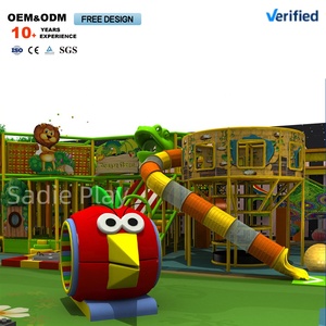Hotel-Grade Indoor Playground Equipment Hot-Blooded Forest Animal-Themed Children's <b>Trampoline</b> Direct From Factory - Product Image 6