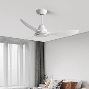 Ventilador de Techo Moderno HC de 52 Pulgadas con Motor DC, Control Remoto, 6 Velocidades, Sin Luz, para Sala de Estar, Oficina en Casa, Hotel, Dormitorio - Product Image 6