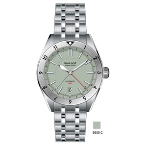 Reloj Mecánico de lujo con logo personalizado para hombre, reloj mecánico de cristal de zafiro chapado en oro - Product Image 6