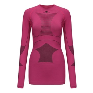 Vêtements de base thermiques ergonomiques 3D pour femmes, à séchage rapide et compressifs, pour le <span class=keywords><strong>ski</strong></span>, en gros - Product Image 2
